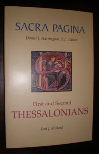 SACRA PAGINA First and Second Thessalonians VOLUME 11 2007 LIKE NEW - Picture 1 of 1