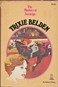 Trixie Belden The Mystery At Saratoga Kathryn Kenny Book No. 24 - Picture 1 of 5