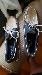 Never Worn Sperry Topsider Men's Leather Deck Shoes Sz 7 NWOB