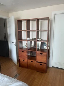 teak hardwood bookcase handmade within Abu Dhabi to dubai 300aed delivery - Picture 1 of 3