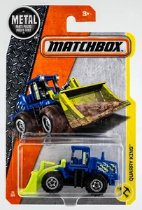 2017 Matchbox #76 Quarry King™ BLUE | POLICE | FSC - Picture 1 of 1