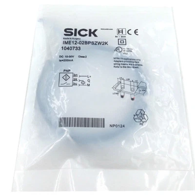 SICK IME12-02BPSZW2K Inductive Proximity Sensors,PNP,New✦Kd - Image 1 of 3