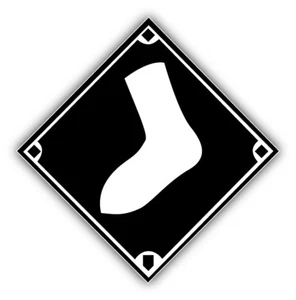 "Pegatina parachoques con logotipo de béisbol de los Medias Blancas de Chicago MLB - 3"" o 5""" - Imagen 1 de 1