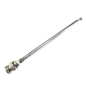 FM Radio Antenna BNC Connector Telescopic Aerial 0.7m Stainless Steel&Z8 _yi - Zdjęcie 1 z 10