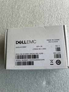 C5RNH Dell 10GBase-SR SFP+ Optical Transceiver 0C5RNH LTF8502-BC+ - DEN1 NOB - Picture 1 of 1