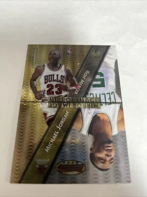 1997-98 Bowmans Best Mirror Image # MI 1 Michael Jordan Ron Mercer Gary Payton - Image 1 of 4