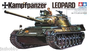 Tamiya 35064 1/35 Scale Model Kit West German Medium Tank Kampfpanzer Leopard - Picture 1 of 2