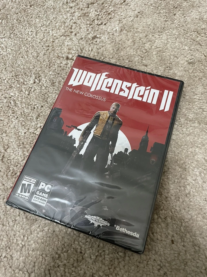 Wolfenstein 2 (PC) NEW, FACTORY SEALED - Image 1 of 1