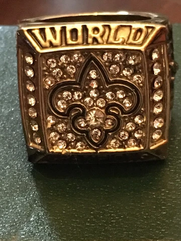 2009 SAINTS DREW BREES World CHAMPIONSHIP NICE RING SIZE 11 Cover