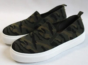 Steve Madden Women's Size 8 MAYGEE Camo Casual Platform Slip On Sneaker MGEE01S1 - Picture 1 of 8