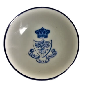 Rare Ashtray Dish Trinket Coaster Hotel Ritz Madrid Vintage Collectible - Picture 1 of 2
