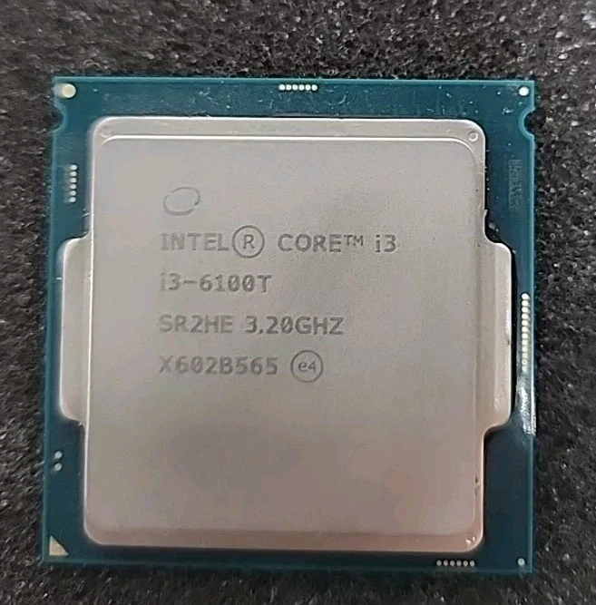 Procesador Intel Core i3-6100T SR2HE 3,20 GHz Dual Core ¡PROBADO! Foto 1 de 1