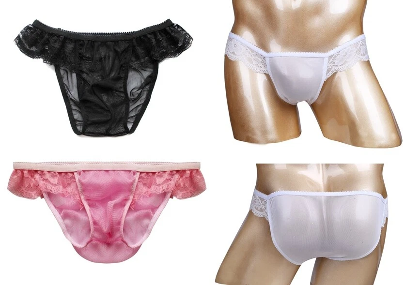 Iiniim Homme Sexy String G-String Sous-Vêtements Bikini Élastique Lingerie Tanga Thong Sissy T