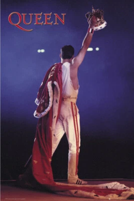 GB EYE Poster Queen Crown Freddie Mercury
