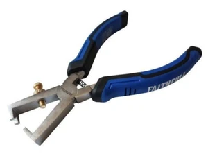 Faithfull Adjustable Soft Grip Wire Stripping Pliers 165mm (6.1/2in) FAIPLWS612N - Picture 1 of 3