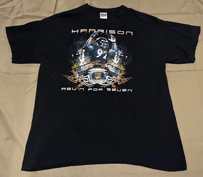 Camiseta JAMES HARRISON REV'N FOR SEVEN Pittsburgh Steelers Talla Grande Foto 1 de 4