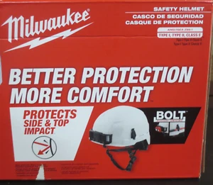 Milwaukee 48-73-1301 White Helmet Type 2 - Picture 1 of 2