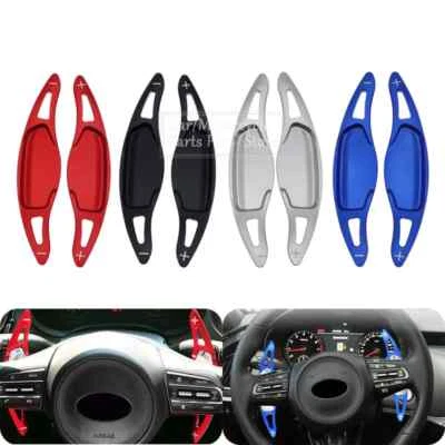 Aluminum Alloy Steering Wheel Paddle Shifter Extension For Kia Stinger 2018-2023 Foto 1 de 4