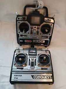 (2) Futaba Conquest FP-T6NFK FM & Futaba T6XA Radio Control System Untested P/R - Picture 1 of 10