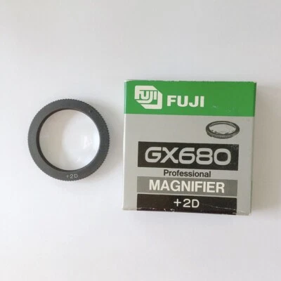 FUJIFILM ＋2D EYEPIECE CORRECTION Magnifier LENS For GX680 Finder in genuine Box - Image 1 of 4