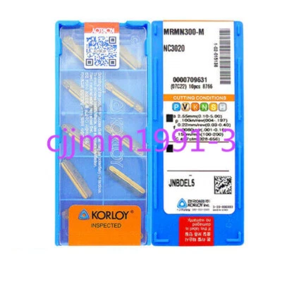 10PCS/box NEW original KORLOY CNC MRMN300-M NC3020 #T4 - Bild 1 von 4