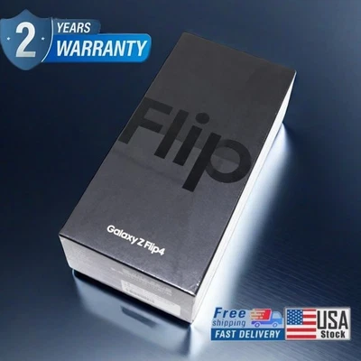 New Samsung Galaxy Z Flip 4 F721U 5G 256GB+8GB  AT&T T-Mobile Verizon Unlocked - Image 1 of 4