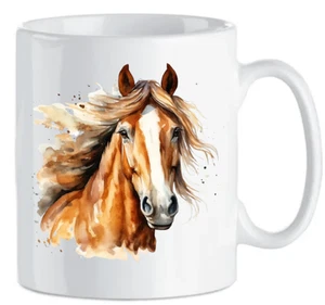 Horse Art Mug - Horses Keep me Stable - Picture 1 of 5