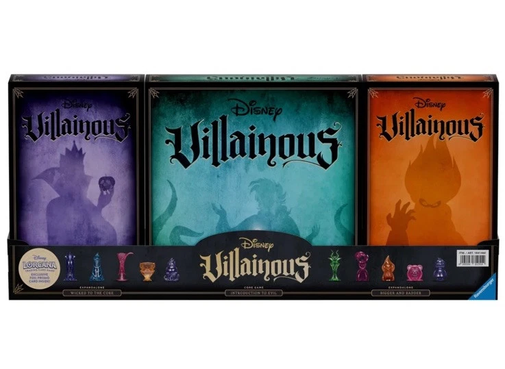 Paquete de juego villano de Disney con tarjeta exclusiva de Lorcana Foto 1 de 4