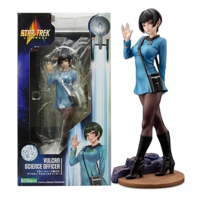 MARKENLOS Star Trek Vulcan Science Officer Spok Anime Personaggio PVC Bishoujo Collezione Decorazione