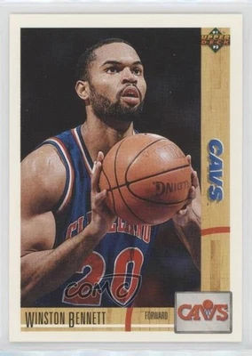 1991-92 Upper Deck Plain Text Hologram Winston Bennett #247 - Image 1 of 2