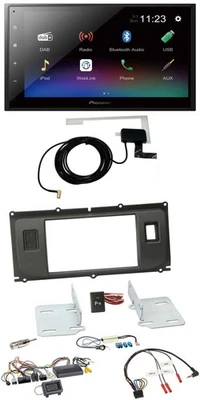 Pioneer DAB Lenkrad Bluetooth 2DIN USB Autoradio für Land Rover Evoque ab 2014 - Bild 1 von 4