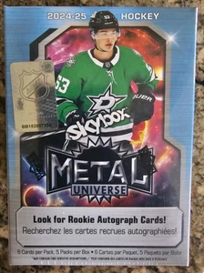 2024-25 NHL Upper Deck Skybox Metal Universe Hockey Factory Sealed Blaster Box - Picture 1 of 2