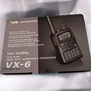 Yaesu VX-6 Dual Band All Weather Poręczny nadajnik-odbiornik 144/430MHz Przenośny kompaktowy - Zdjęcie 1 z 4
