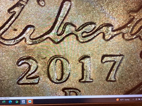2017 D Mint Error Nickel Cover