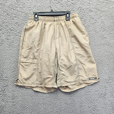 Shorts Canari Masculino Tamanho Médio Bege Canyon Gel Baggy Bicicleta Curta - Imagem 1 de 4