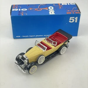 Boxed Rio No 51 1928 Lincoln 1:43 Scale - Picture 1 of 8