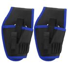 2Pcs Electric Drill Belt Pouch Portable Cordless Electrician Tool Multifunct VAG