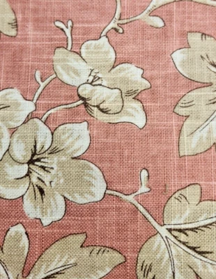 Fabricut French General Odile Rose Linen Blend Fabric by the yard - Image 1 of 4