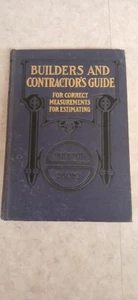 Builder's and Contractor's Guide for Correct Measurements, Hodgson, 1906 HC - Picture 1 of 9