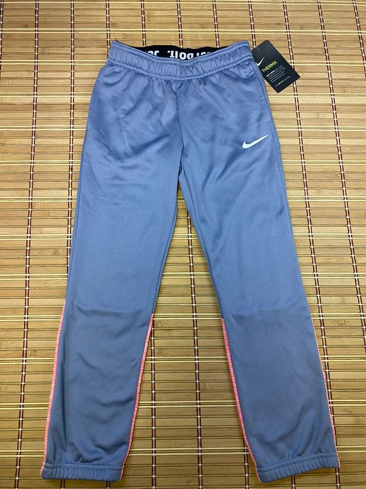 Nike Dri Fit Therma Girls Athletic Pants Size 6/ Ashen Slate