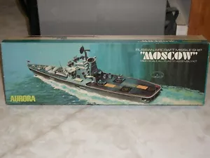 Aurora 1/600 Scale "Moscow", Russian Aircraft Missile Ship - See Description - Picture 1 of 1