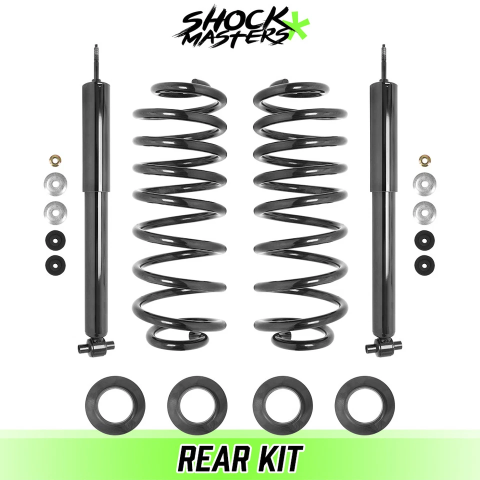 Rear Suspension Coil Springs Shocks for 2003-2011 Ford Crown Victoria Foto 1 de 1