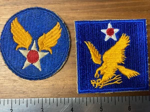 WWII US AAF Army Air Forces Cloth Insignia Lot - Picture 1 of 6