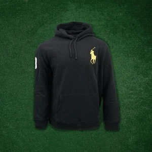 Polo Ralph Lauren Big Pony Fleece Hoodie (Black) 710917991002 - Picture 1 of 5