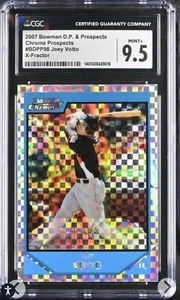 Joey Votto 2007 Bowman Xfractor CGC 9.5 289/299 - Picture 1 of 3