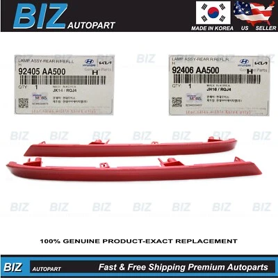 Genuine Rear Bumper Reflectors LH & RH for 2024-2025 Hyundai Elantra 92406-AA500 Foto 1 de 4