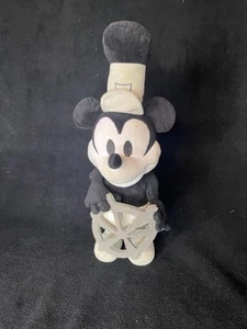 Disney Mickey Mouse Steamboat Willie Plush Toy Doesn’t Move Vintage - Picture 1 of 2