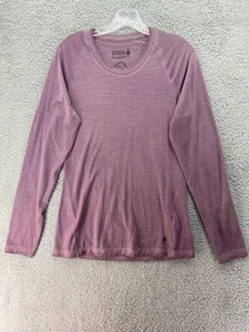Smartwool Medium Merino 150 Plant Base Dyed Long Sleeve Purple Crew Neck - Picture 1 of 9