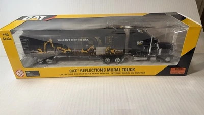 CAT 1/50 Scale Reflectiion Mural Truck Peterbilt 379 NIB - Image 1 of 4