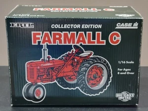 Trattore 1/16 Ertl Case IH Farmall C edizione da collezione 1998 in scatola originale - Foto 1 di 15
